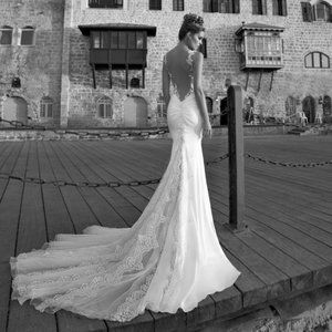 Galia Lahav Authentic Antonia Wedding Gown - Size 0/2 + FREE GL Cathedral Veil!